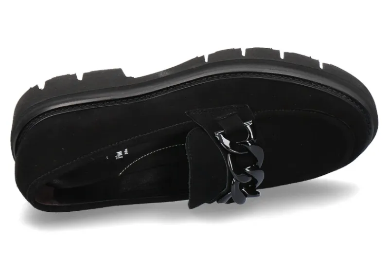 Damen Luca Grossi Slipper CAMOSCIO NERO