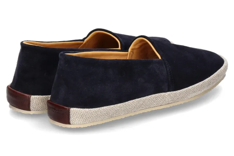 Herren Ludwig Reiter Herren- Espadrilles VELOURS marineblau