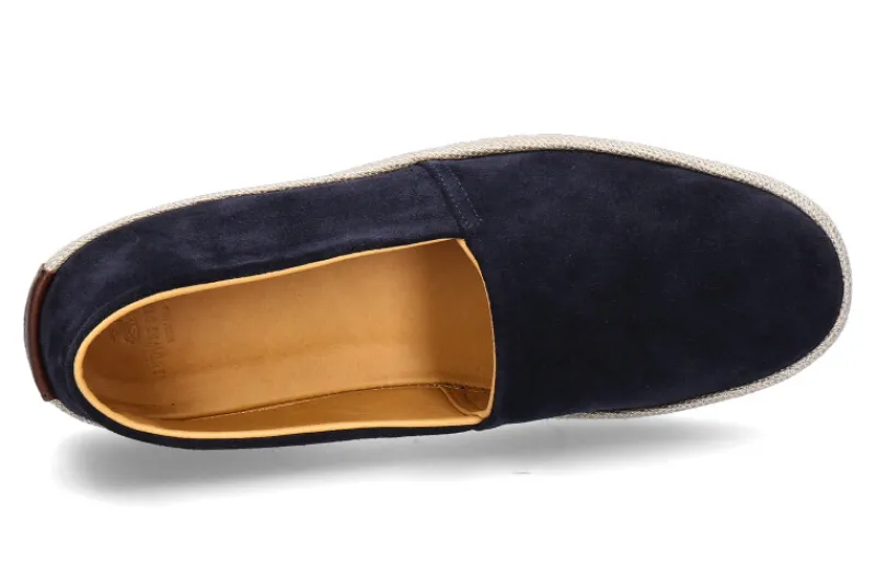 Herren Ludwig Reiter Herren- Espadrilles VELOURS marineblau