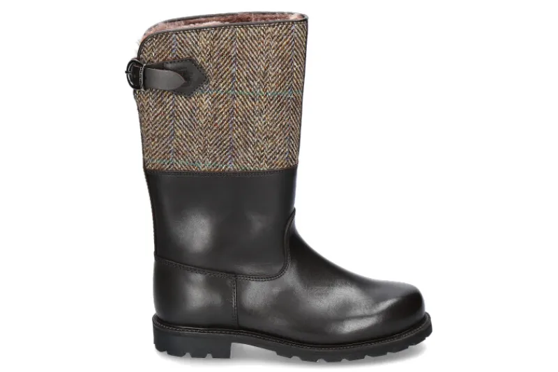 Herren Ludwig Reiter Herren- Stiefel gefüttert SENNER JUCHTENLEDER/WOLLFILZ- mocca/grau