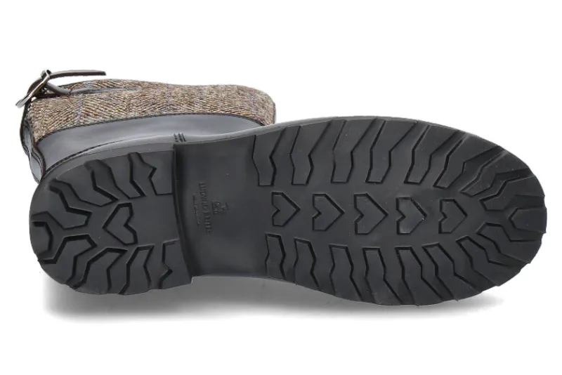 Herren Ludwig Reiter Herren- Stiefel gefüttert SENNER JUCHTENLEDER/WOLLFILZ- mocca/grau