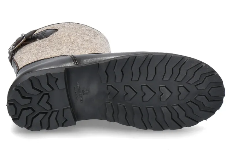 Herren Ludwig Reiter Herren- Stiefel gefüttert SENNER JUCHTENLEDER/WOLLFILZ- mocca/grau