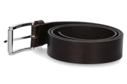 Damen Ludwig Reiter Herren-Riemengürtel SATTELLEDER- dunkelbraun