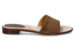 Damen Ludwig Reiter Pantolette TOSCA VELOUR SAFARI