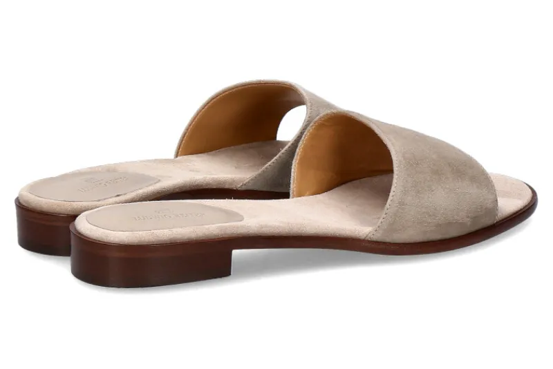 Damen Ludwig Reiter Pantolette TOSCA VELOUR QUARZ