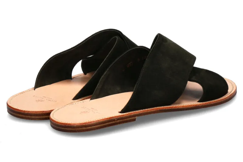 Herren Ludwig Reiter Pantolette MAGHREBINER VELOURS RACING GREEN (42)