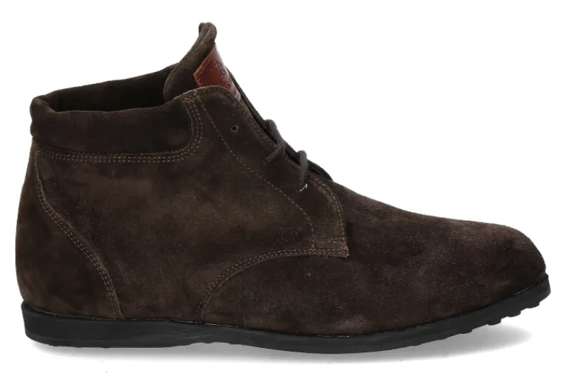 Herren Ludwig Reiter Schnürstiefelette gefüttert GRINZINGER NEU VELOUR DUNKELBRAUN