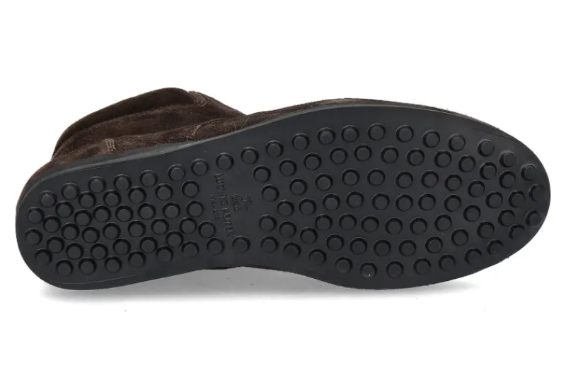 Herren Ludwig Reiter Schnürstiefelette gefüttert GRINZINGER NEU VELOUR DUNKELBRAUN