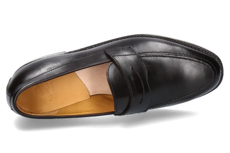 Herren Ludwig Reiter Slipper PENNY LOAFER MOCCA RIND