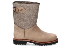 Damen Ludwig Reiter Stiefelette gefüttert SENNERIN NUBUK LODEN- taupe/ grau