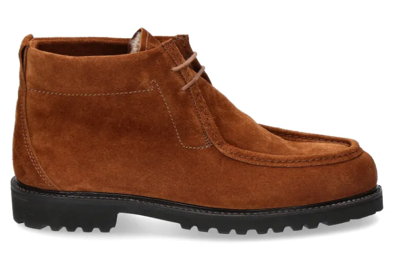 Herren Ludwig Reiter Stiefelette gefüttert TOURING BOOT COGNAC