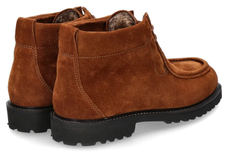 Herren Ludwig Reiter Stiefelette gefüttert TOURING BOOT COGNAC