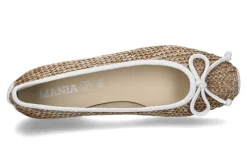 Damen Mania Ballerina 2860 ARNICA- bianco/bast