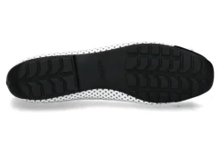 Damen Mania Ballerina 911 CAMOSCIO- schwarz/weiss