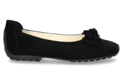 Damen Mania Ballerina CAMOSCIO NERO