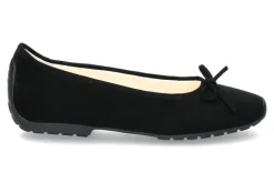 Damen Mania Ballerina CAMOSCIO NERO (40½)