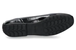 Damen Mania Ballerina NAPLACK CAMOSCIO NERO
