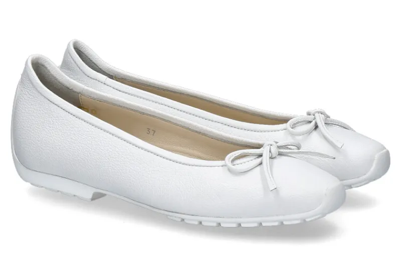 Damen Mania Ballerina NAPPA BIANCO