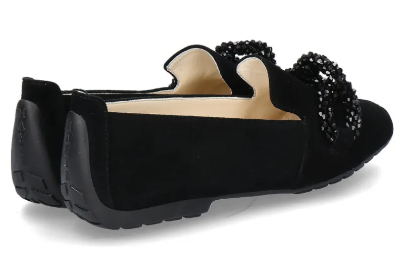 Damen Mania Slipper CAIRO CAMOSCIO- braun