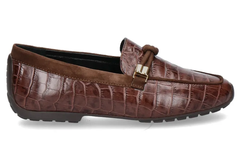 Damen Mania Slipper CAIRO CAMOSCIO- braun