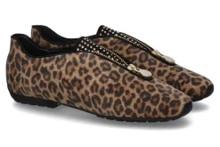Damen Mania Slipper CAMOISCO LEOPARDINO SWAROVSKI (37 )