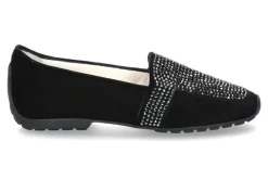 Damen Mania Slipper CAMOSCIO NERO  (36)