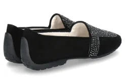 Damen Mania Slipper CAMOSCIO NERO (36)