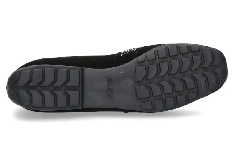 Damen Mania Slipper CAMOSCIO NERO (36)