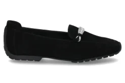 Damen Mania Slipper CAMOSCIO NERO
