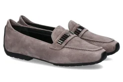 Damen Mania Slipper gefüttert CAMOSCIO TORTORA