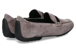 Damen Mania Slipper gefüttert CAMOSCIO TORTORA