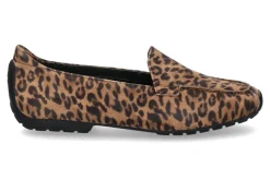 Damen Mania Slipper gefüttert LEOPARDINO CAMOSCIO