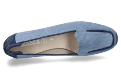 Damen Mania Slipper POLO CAMOSCIO- jeans/blau