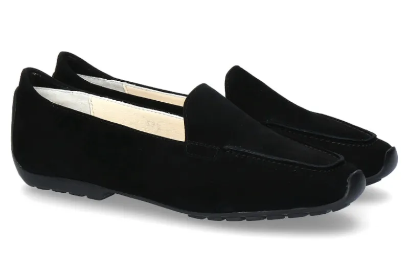 Damen Mania Slipper PROCAR CAMOSCIO NERO