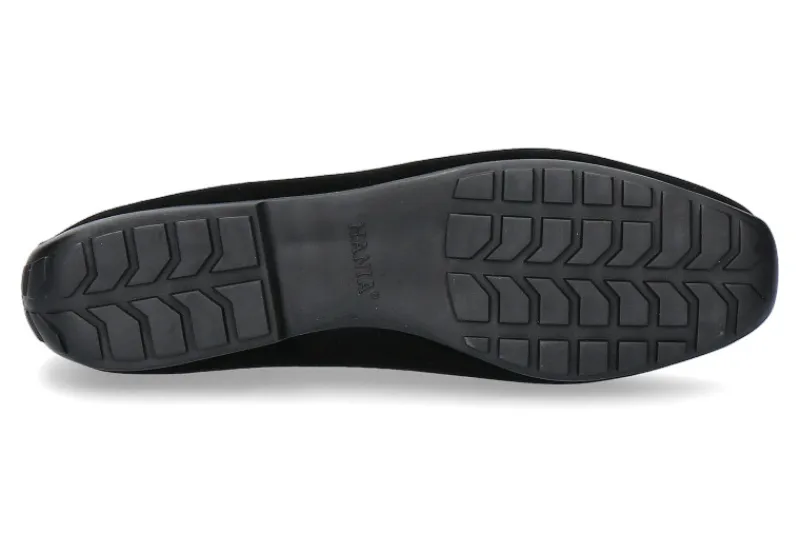Damen Mania Slipper PROCAR CAMOSCIO NERO