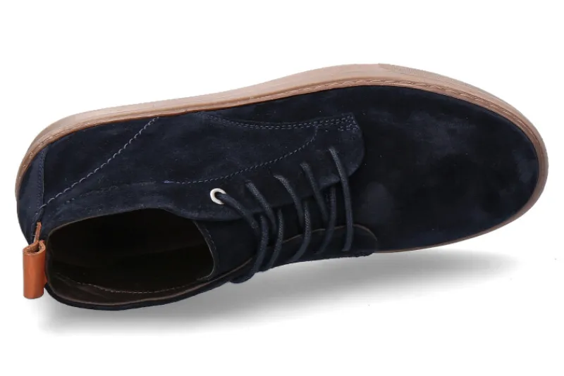 Herren Marc O'Polo Marc O' Polo Schnürschuh VELOUR NAVY