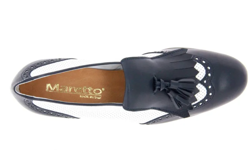 Damen Maretto Loafer BIANCO BLEU (41)