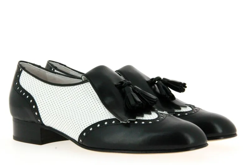 Damen Maretto Loafer BIANCO NERO (38)