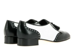 Damen Maretto Loafer BIANCO NERO (38)