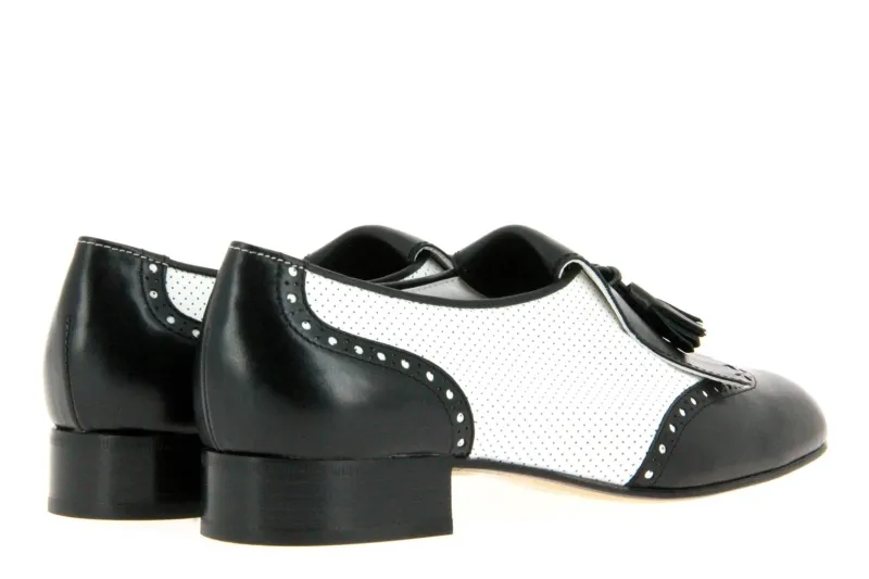 Damen Maretto Loafer BIANCO NERO (38)