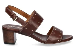 Damen Maretto Sandalette LEATHER MARRON (38)