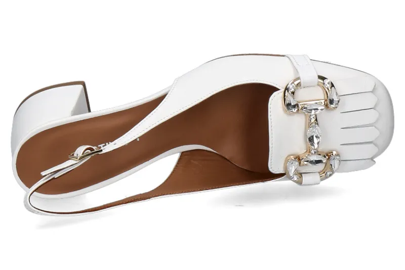 Damen Martina T Slingpumps L6002 NAPPA- bianco/weiss