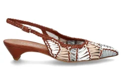 Damen Martina T Slingpumps N1008 INTRECCIO- multi/tan