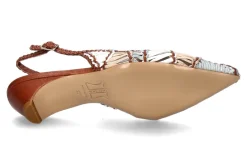 Damen Martina T Slingpumps N1008 INTRECCIO- multi/tan