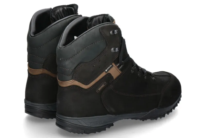 Herren Meindl Herren-Trekkingschuh gefüttert GASTEIN NUBUKLEDER- schwarz/dunkelbraun