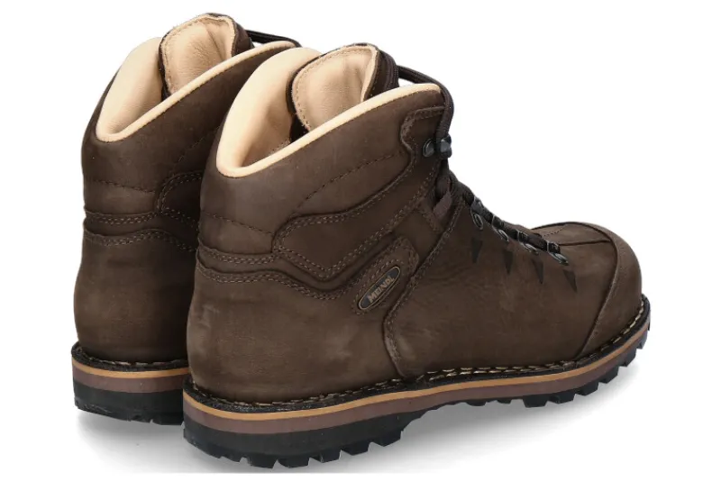 Herren Meindl Schnürboots ELLMAU NUBUKLEDER MAHAGONI (47)