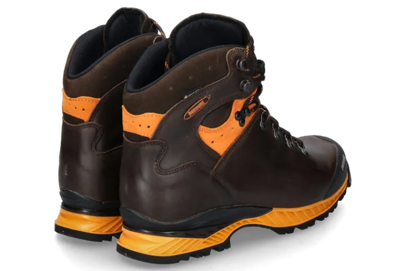 Herren Meindl Trekkingschuh SOFTLINE TOP GTX orange/mocca