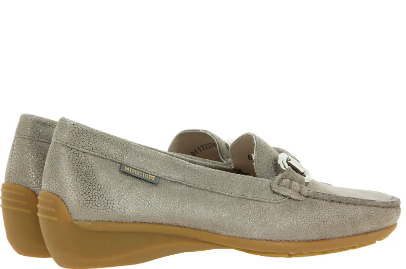 Damen Mephisto Slipper NATALA DARK TAUPE SALDANA