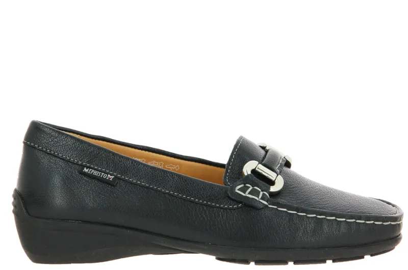 Damen Mephisto Slipper NATALA NAVY CEYLAN SALDANA