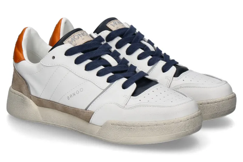 Herren Monoway Herren-Sneaker BANGO 03M- weiss/ blau